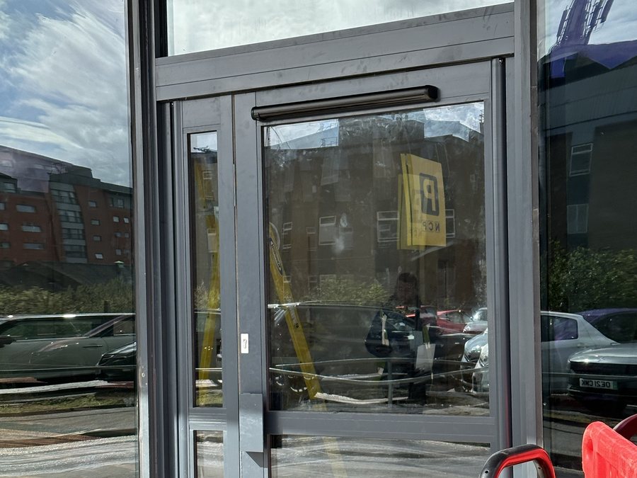 Shopfront and entrance screen, retail unit